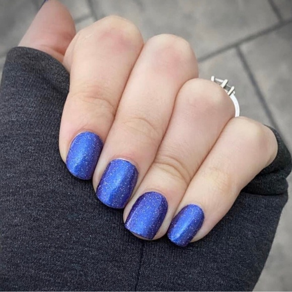 Color Street Other - *Retired* Color Street: Juneau the Drill | Purple Indigo Blue Glitter Sparkle